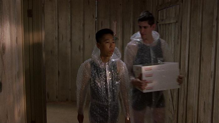 In the cult's barn